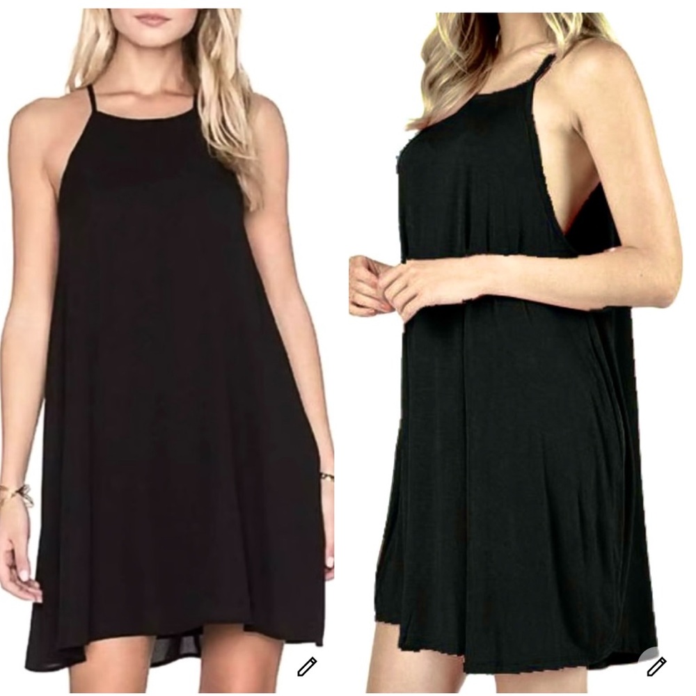 Zenana Outfitters Black relaxed fit Dress size medium